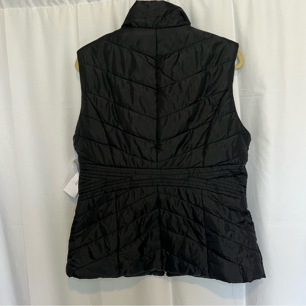 Chiara Forthi Milano Black Vest Size M NWT's - Picture 4 of 5